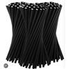 Image 1 : Table Accents 500 Black Paper Straws