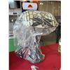 Image 2 : Tiffany Style Dragonfly Stained Glass Table Lamp