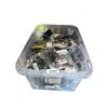 Image 1 : Bin of Electronic and Hardware Components