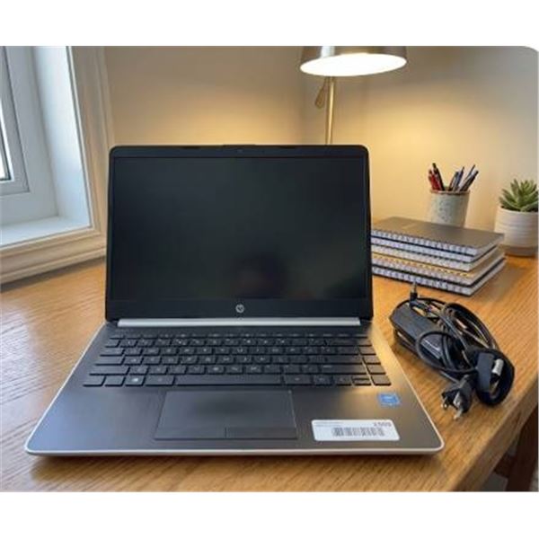 HP Laptop 14-cf0008ca with Power Adapter