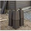 Image 1 : NovikShake RS8 Rough Sawn 8' Shake Corners