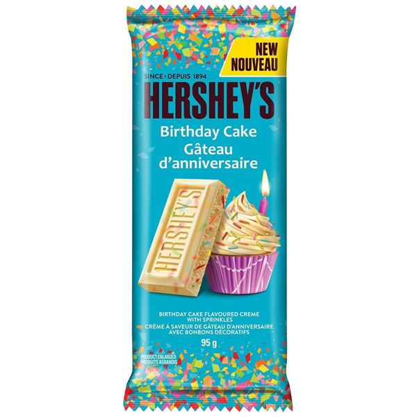 Hershey's Birthday Cake Chocolate Bar 14 x 95g