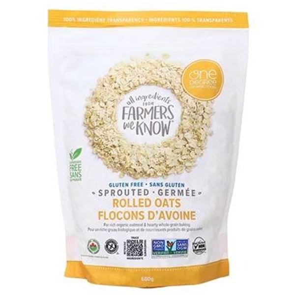 One Degree Sprouted Rolled Oats 2.27kg