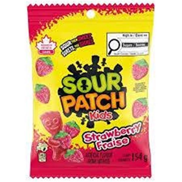 Sour Patch Kids Strawberry 12 x 154g