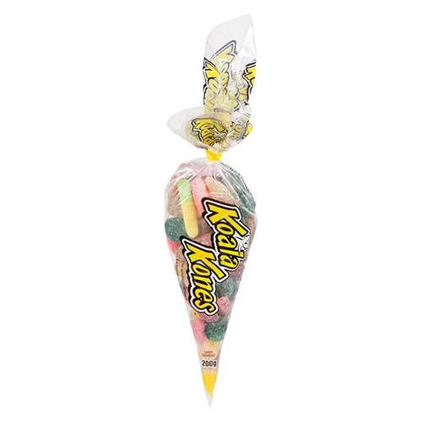 Koala Kones Sour U-Fet Candy, 20 x 200g