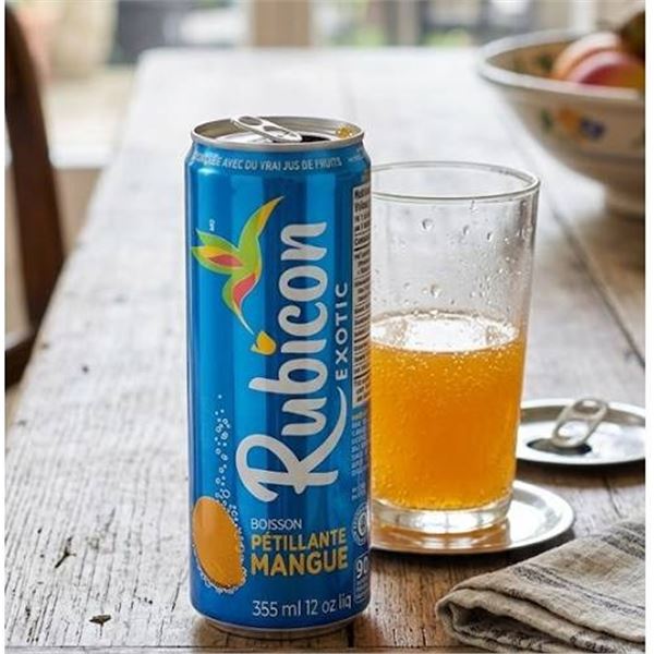 Rubicon Exotic Sparkling Mango 12 x 355ml