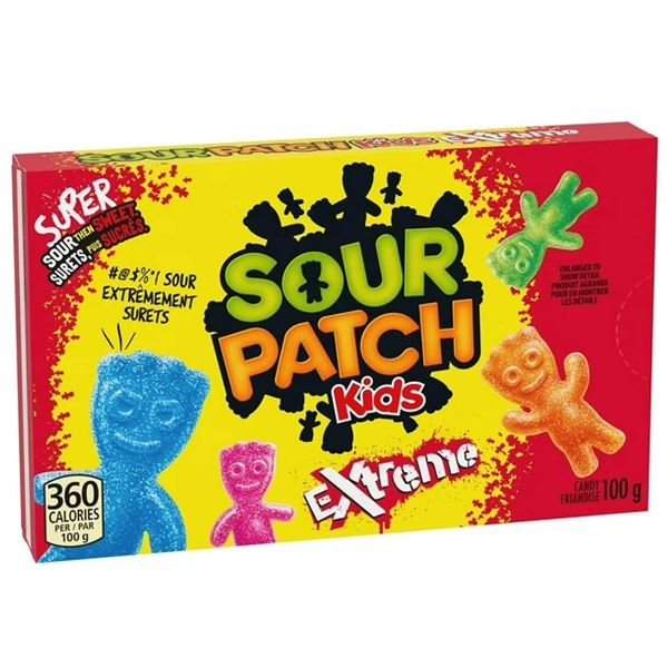 Sour Patch Kids Extreme Candy 12 x 100g