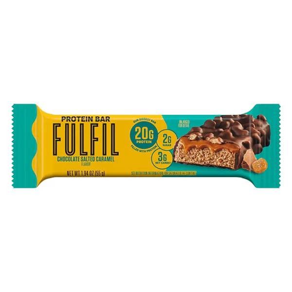 Fulfil Chocolate Salted Caramel Protein Bars, 12 x 55g