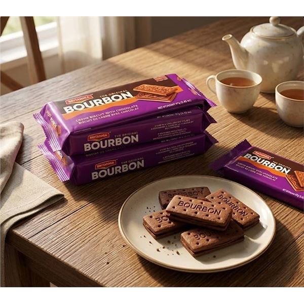 Britannia Bourbon Biscuits 24 x 97g