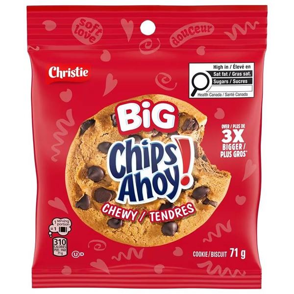 Big Chips Ahoy! Chewy, 2 x (7 x 71g)