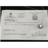 Image 6 : $7560 - 20CT Moissanite Pendant & Chain Set with appraisal