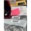 Image 9 : $7560 - 20CT Moissanite Pendant & Chain Set with appraisal