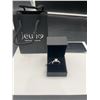 Image 6 : Jeulia Sterling Silver Blue CZ Ring 7.5