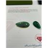 Image 7 : 7.07 ct Certified Zambian Emerald gemstone ($10,605 Appraisal)