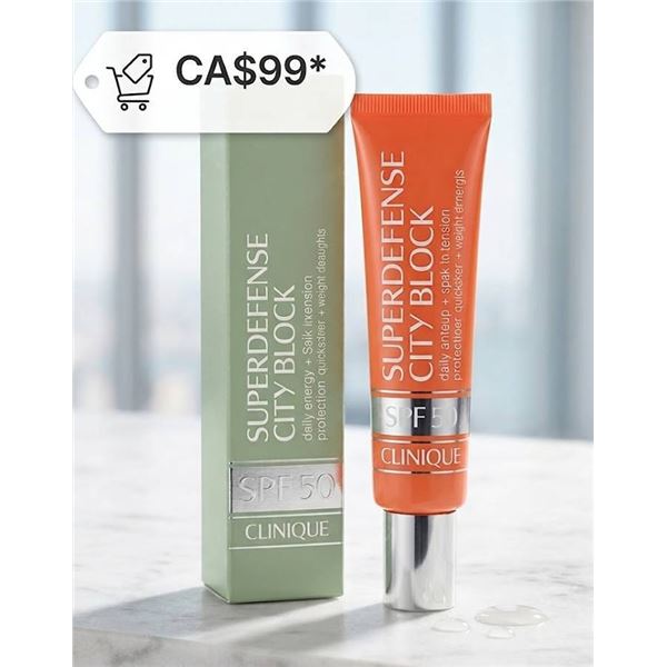 Clinique Superdefense City Block SPF 50 (2x40ml)