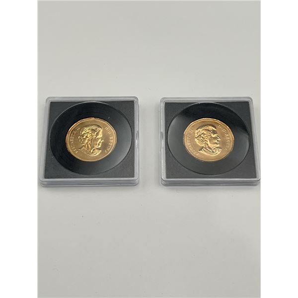 2004 Canadian Olympic Lucky Loonie Dollars