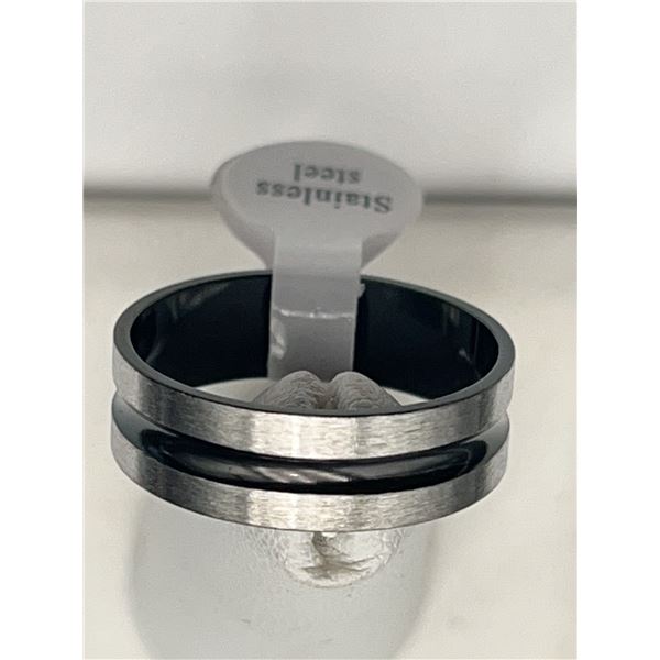 Stainless Steel Mens Ring Size 21