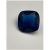 Image 1 : 1.1 Carat Deep Blue Cushion Blue Sapphire Style Cut Gemstone