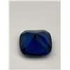 Image 3 : 1.1 Carat Deep Blue Cushion Blue Sapphire Style Cut Gemstone