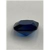 Image 4 : 1.1 Carat Deep Blue Cushion Blue Sapphire Style Cut Gemstone