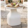 Image 1 : MountainHouse Grace White Side Table