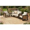 Image 1 : Sunvilla Sunbrella Patio Sofa Set - 1 SOFA, 2 CHAIRS