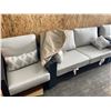 Image 2 : Sunvilla Sunbrella Patio Sofa Set - 1 SOFA, 2 CHAIRS