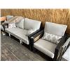 Image 3 : Sunvilla Sunbrella Patio Sofa Set - 1 SOFA, 2 CHAIRS