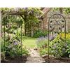 Image 1 : Lot of 2 - 6ft Tall Metal Garden Trellis