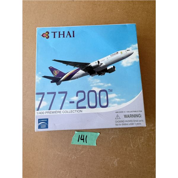 THAI 777-200 1/400 PREMIERE COLLECTION MODEL AIRPLANE DIECAST