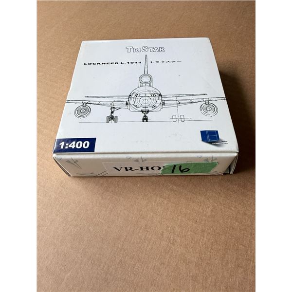 TRISTAR LOCKHEED L-1011 TRISTAR 1:400 MODEL AIRPLANE DIECAST