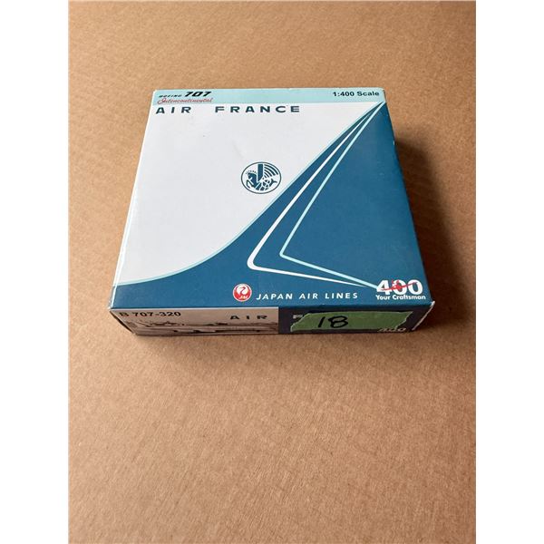 BOEING 707 AIR FRANCE MODEL AIRPLANE 1:400 DIECAST