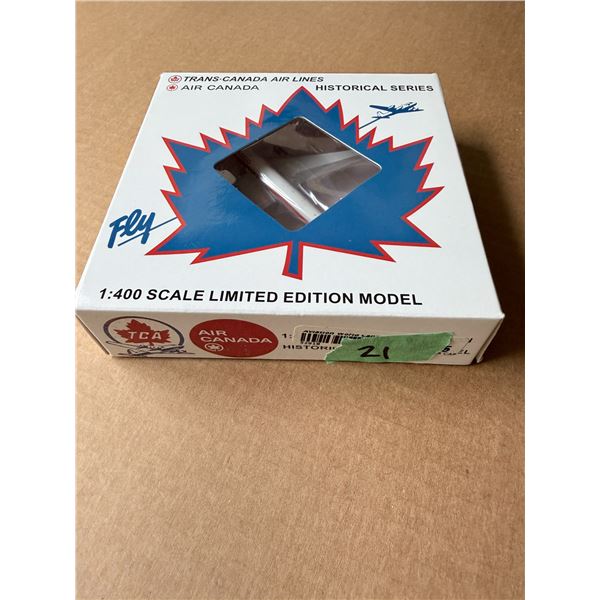 AIR CANADA HISTORICAL SERIES 1:400 SCALE LIMITED EDITION MODEL AIRPLANE DIECAST