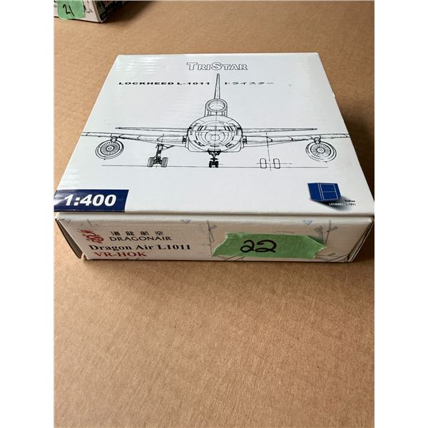 TRISTAR LOCKHEED L-1011 1:400 MODEL AIRPLANE DIECAST