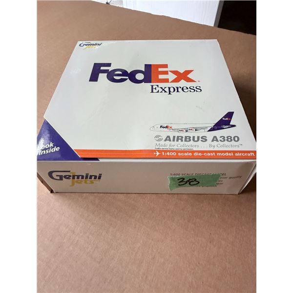 GEMINI JETS FEDEX EXPRESS AIRBUS A380 1:400 DIE-CAST MODEL AIRCRAFT DIECAST