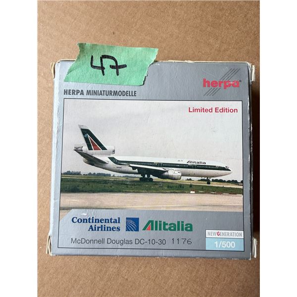 HERPA MINATURMODELLE LIMITED EDITION SCALE 1;400 BNIB