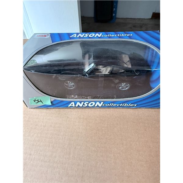 ANSON COLLECTIBLES 1:18 PORSCHE 911 TURBO DIECAST CAR DIECAST