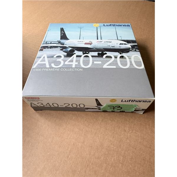 LUFTHANSA A340-200 1/400 PREMIERE COLLECTION MODEL AIRPLANE DIECAST