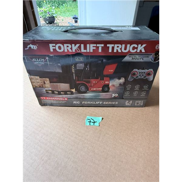 RC FORKLIFT TRUCK 1:24 SCALE