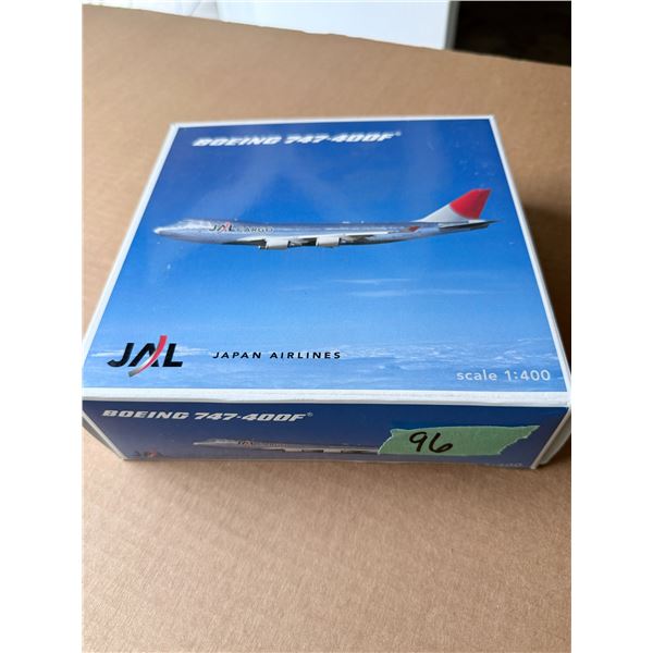 JAPAN AIRLINES JAL CARGO BOEING 747-400F 1:400 MODEL AIRPLANE DIECAST