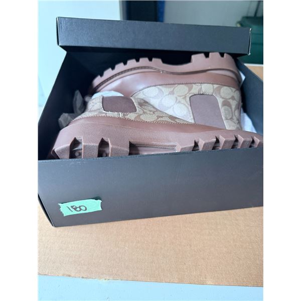 COACH AUTHENTIC BOOTS SIZE 10.5 BRAND NEW