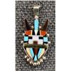 Image 1 : ZUNI INDIAN PENDANT (SYBIL CACHINI)