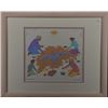 Image 3 : NAVAJO PAINTING (HARRISON BEGAY)