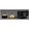 Image 13 : FOUR PAPAGO HORSE HAIR AND TWO NAVAJO YARN BASKETS