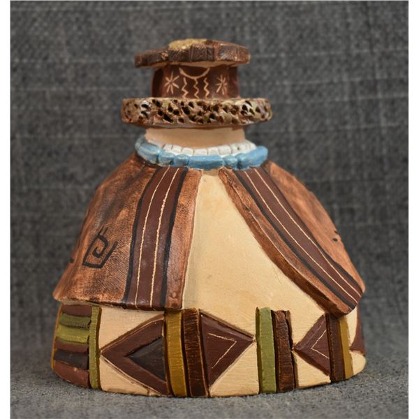 HOPI POTTERY KACHINA (HARRISON JIM JR.)