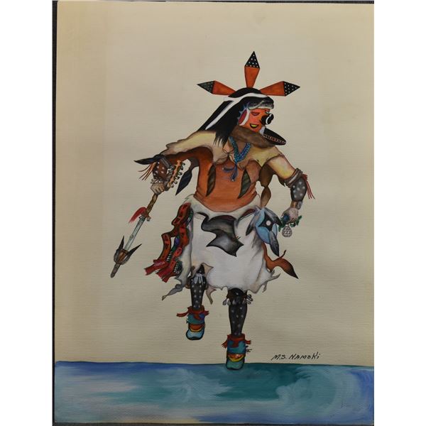 HOPI PAINTING (M. S. NAMOKI)