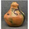 Image 2 : NAVAJO POTTERY WEDDING VASE (ELIZABETH MANYGOATS)