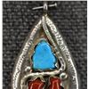 Image 5 : ZUNI SILVER PENDANT (EFFIE CALAVAZA)