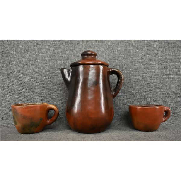 NAVAJO POTTERY TEA SET (ROSE WILLIAMS)