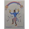 Image 1 : NAVAJO PAINTING (HARRISON BEGAY)